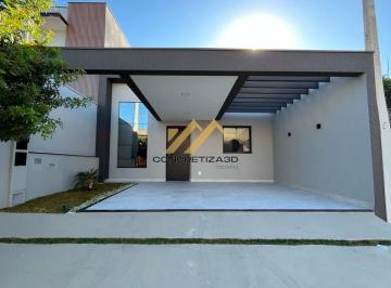 Casa · 105m² · 3 Quartos · 2 Vagas · Casa com 3 quartos à venda, 105 m² - Jardim Park Real - Indaiatuba/SP