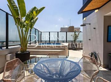 Apartamento · 254m² · 3 Quartos · 3 Vagas · Cobertura para venda ou aluguel, 254m², com 3 quartos e 3 vagas no Brooklin