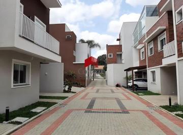 Casa · 133m² · 4 Quartos · 2 Vagas · Sobrado em condomínio com 132,7m² 4 quartos, à venda, no bairro Campo Comprido em Curitiba