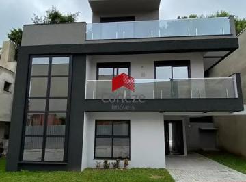 Casa · 142m² · 4 Quartos · 3 Vagas · Sobrado em condomínio com 141,78m² 4 quartos, à venda, no bairro Santa Felicidade em Curitiba