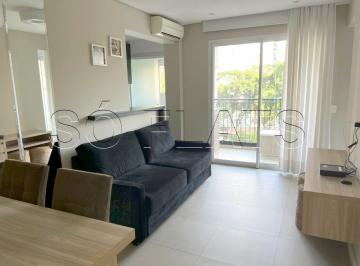 Apartamento · 48m² · 1 Quarto · 1 Vaga · Flat disponível para locação próx da Av Helio Pellegrino, República do Libado e a faculdade FMU.