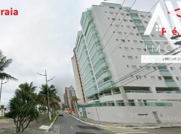 Apartamento · 43m² · 1 Quarto · 1 Vaga · Apartamento 1 suíte, mobiliado com 43 M² em Praia Grande, Balneário Florida, prédio frente ao mar e