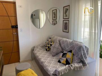 77eda86eec42b32695e2077031525a69a3ff3be0 · Apartamento com 1 dormitório à venda, 48 m² por R$ 320.000,00 - Boqueirão - Praia Grande/SP