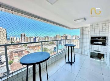 e3836f9a8357208dd10a1d975ffb6abdab1d46d5 · Apartamento com 2 dormitórios à venda, 63 m² por R$ 446.000,00 - Vila Guilhermina - Praia Grande/SP