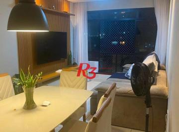 fe16215380013b94c3bd0cee98957ec9c8ae0a34 · Apartamento com 2 dormitórios à venda, 70 m² por R$ 490.000,00 - Campo Grande - Santos/SP