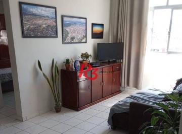 88be17a281740600438665f246e158224cd41040 · Apartamento com 2 dormitórios à venda, 75 m² por R$ 500.000,00 - Encruzilhada - Santos/SP