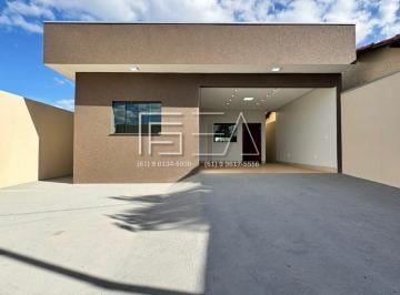 Casa · 130m² · 3 Quartos · 1 Vaga · CASA NOVA A VENDA, 3 QUARTOS PRONTA PARA MORAR