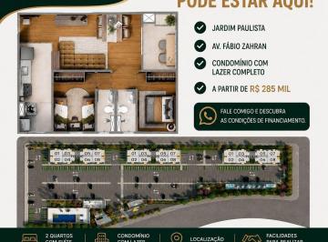 Apartamento · 49m² · 2 Quartos · 1 Vaga · Apartamento à venda no bairro Jardim Paulista - Campo Grande/MS