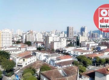 7c4243d8ff68b450355a79d65675ca041802cf21 · Cobertura com 3 dormitórios à venda, 240 m² por R$ 690.000,00 - Embaré - Santos/SP
