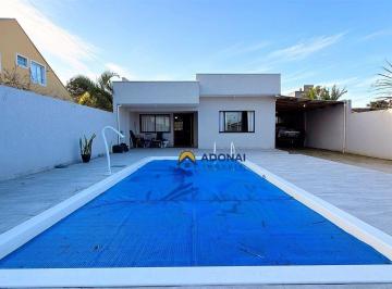 6306e87eddad969e8ce62d950b2e7839eff64b74 · Casa com 3 dormitórios à venda, 130 m² por R$ 835.000,00 - Nereidas - Guaratuba/PR