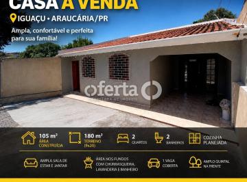 Casa · 105m² · 2 Quartos · 1 Vaga · Casa em Araucária no Iguacú