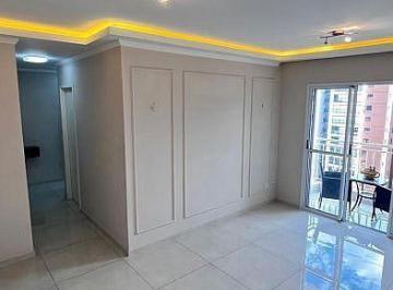 Apartamento · 69m² · 2 Quartos · 1 Vaga · 2 dormitórios sendo 1 suíte, 2 varanda vista livre e 1 vaga