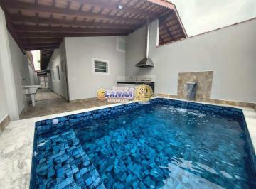 Casa de 2 quartos, Mongaguá · Casa na Praia de Mongaguá Pé na Areia. Piscina e Área Gourmet