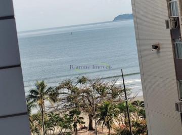 Foto 01 · Locação de sala living em prédio frente Mar na Avenida Bartolomeu de Gusmão na Praia do Embaré em Sa
