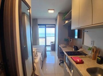 Apartamento de 1 quarto, Salvador · Excelente Studio, frente mar, varanda, à venda na Pituba.