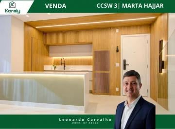 Apartamento de 3 quartos, Brasília · Duplex sofisticado com varanda, lazer completo e projeto moderno - CCSW 3