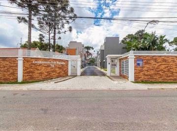 Casa · 110m² · 3 Quartos · 2 Vagas · Sobrado Triplex 3 Quartos à Venda no Uberaba – Curitiba/PR | Espaço Gourmet | 2 Vagas