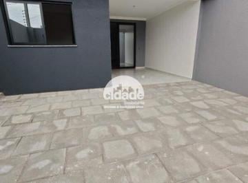 Casa · 90m² · 2 Quartos · 3 Vagas · Casa Residencial à Venda em Cascavel - 2 Quartos com Espaço Gourmet
