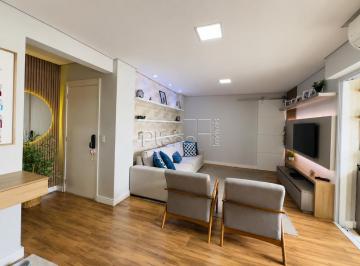 Living · Apartamento à venda em Campinas, Parque Prado, com 3 suítes, com 109 m², Portinari