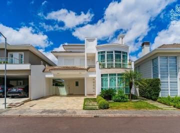 Casa · 311m² · 3 Quartos · 4 Vagas · Casa em Condomínio Mobiliada, 03 Suítes, 04 Vagas, Churrasqueira, Piscina, Uberaba, Curitiba.