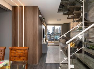 Apartamento · 92m² · 2 Quartos · 2 Vagas · Cobertura duplex e semimobiliado à venda com 2 quartos no Cristo Reis em Curitiba