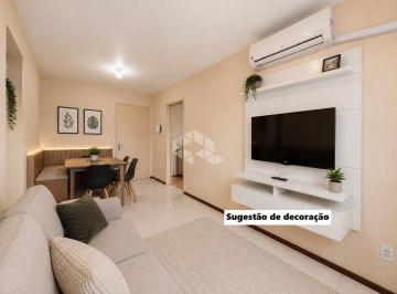 Apartamento · 56m² · 2 Quartos · 1 Vaga · Apartamento de 2 dormitórios à venda no Centro de Canoas | Semimobiliado | Aceit