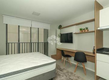 Apartamento · 24m² · 1 Quarto · Studio 1 Dormitório Mobiliado Pronto Para Morar à Venda em Porto Alegre | Infraestrutura Completa