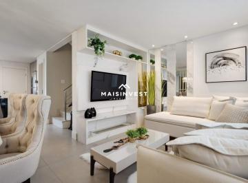 Casa · 138m² · 3 Quartos · 2 Vagas · Sobrado Triplex de Alto Padrão (Novo e Totalmente Mobiliado) com 137 m² à Venda por R$ 1.274.000,00