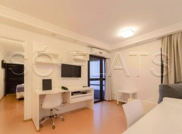 Apartamento · 49m² · 1 Quarto · 1 Vaga · Flat The Park Hall em Higienópolis, próximo ao metrô Higienópolis-Mackenzie