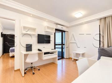 Apartamento · 49m² · 1 Quarto · 1 Vaga · Flat The Park Hall em Higienópolis, próximo ao metrô Higienópolis-Mackenzie