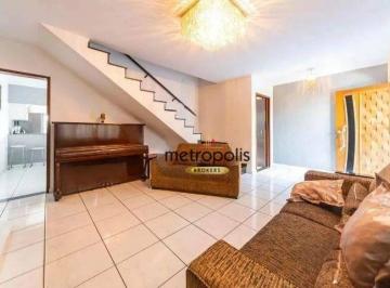 Sala · Sobrado com 2 dormitórios à venda, 217 m² por R$ 690.000,00 - Vila Linda - Santo André/SP