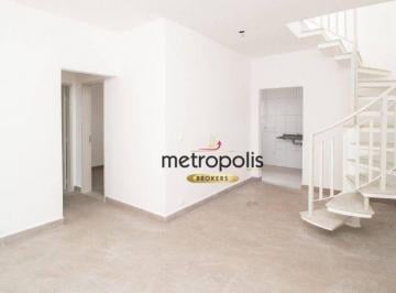 Sala · Cobertura com 2 dormitórios à venda, 124 m² por R$ 615.000,00 - Nova Gerti - São Caetano do Sul/SP