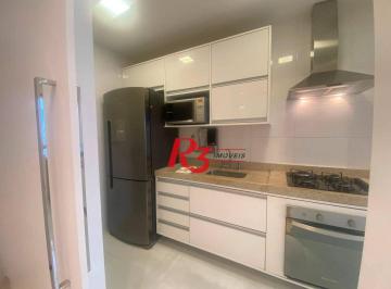 eb243a5aca8c7c5c6293f16248c79f1c459a1f34 · Apartamento com 1 dormitório para alugar, 49 m² por R$ 4.500,00/mês - Macuco - Santos/SP