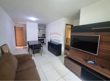 Apartamento · 60m² · 2 Quartos · 1 Vaga · Apartamento para locação mobiliado 2 dormitórios no Aeroclube - JP