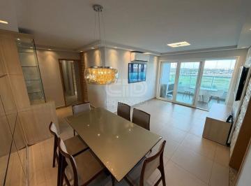 Apartamento · 119m² · 3 Quartos · 2 Vagas · Apartamento mobiliado com 3 quartos sendo uma suíte à venda no Brasil Beach