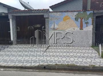 Casa · 100m² · 2 Quartos · 3 Vagas · Espaçosa Casa à Venda em Agenor de Campos, Mongaguá - 2 Suítes