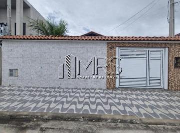 Casa · 126m² · 2 Quartos · 3 Vagas · Espaçosa Casa à Venda no Maracanã, Praia Grande - 2 Quartos, Churrasqueira