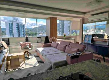 Apartamento · 160m² · 3 Quartos · 2 Vagas · Cobertura exclusiva no bairro Pagani, em Palhoça privacidade, sol o dia inteiro e vista permanente