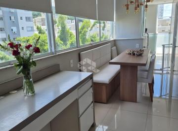 Apartamento · 160m² · 3 Quartos · 2 Vagas · Cobertura exclusiva de 3 dormitórios sendo 1 suíte com closet no bairro Pagani