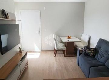 Apartamento · 45m² · 2 Quartos · 1 Vaga · Apartamento 2 dormitórios, Semi mobiliado, com vaga de garagem fixa - Estancia Velha - Canoas