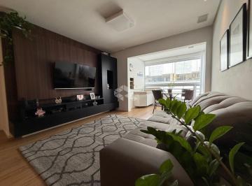 Apartamento · 113m² · 2 Quartos · 1 Vaga · APARTAMENTO COM 2 QUARTOS SENDO 1 SUÍTE MOBILIADO COM SACADA E CHURRASQUEIRA EM JURERÊ INTERNACIONA