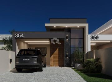 Casa · 104m² · 3 Quartos · 2 Vagas · Casa térrea nova à venda no Bairro Cristo Rei, São Leopoldo, 3 dormitórios com suíte e closet, 103m²