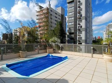 Apartamento · 255m² · 3 Quartos · 2 Vagas · Belissima cobertura com 255 m² + Mezanino, 3 Dormitórios, sendo 1 suíte master, escritório, piscina 
