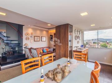 Apartamento · 167m² · 3 Quartos · 2 Vagas · Cobertura 182m2 privativos em rua tranquila no Petrópolis