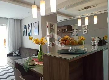 Apartamento · 52m² · 2 Quartos · 1 Vaga · Apartamento à venda no Residencial Torres da Bella Vista - São José/SC | 2 dormitórios | 52,19 m² pr