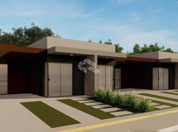 Casa · 67m² · 2 Quartos · 2 Vagas · Casa geminada com 2 quartos e 2 vagas de garagem à venda no bairro Conventos, Lajeado.