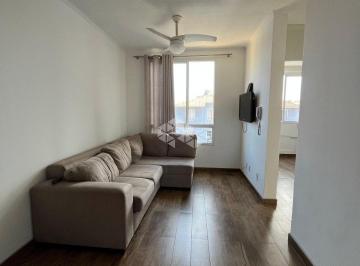 Apartamento · 43m² · 2 Quartos · 1 Vaga · APARTAMENTO SEMI MOBILIADO 2 DORMITÓRIOS COM VAGA ESCRITURADA - MORRO SANTANA