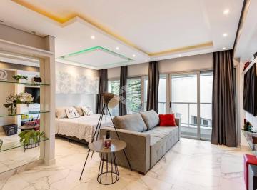 Apartamento · 51m² · 1 Quarto · 1 Vaga · Studio mobiliado e com vaga coberta - Bairro Petrópolis