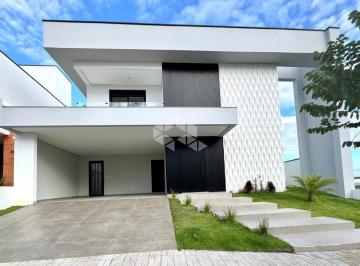 Casa · 256m² · 3 Quartos · 2 Vagas · Casa Nova em Condomínio Fechado com 03 quartos em Camobi, Santa Maria