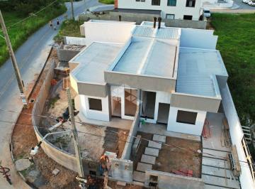 Casa · 85m² · 3 Quartos · 1 Vaga · CASA GEMINADA COM 2 DOTMITÓRIOS SENDO 1 SUÍTE, EM PALHOÇA - SC, BAIRRO GUARDA DO CUBATÃO À VENDA
